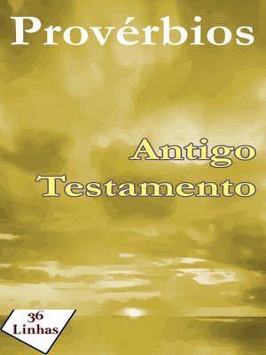 cover image of Provérbios do Antigo Testamento